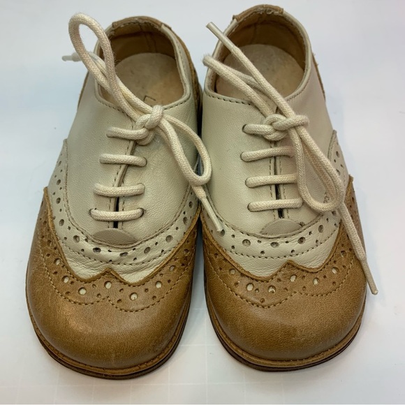Little Eric Two Tone Brogue Shoe- EU 20, US 4,5 Toddler